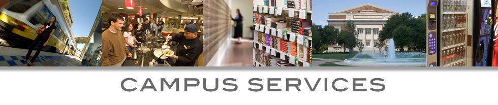 Campus Services web banner